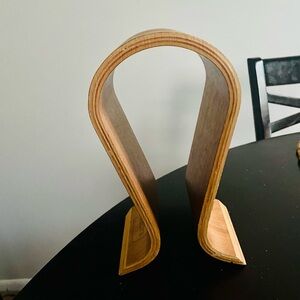 Wood Headphone Stand